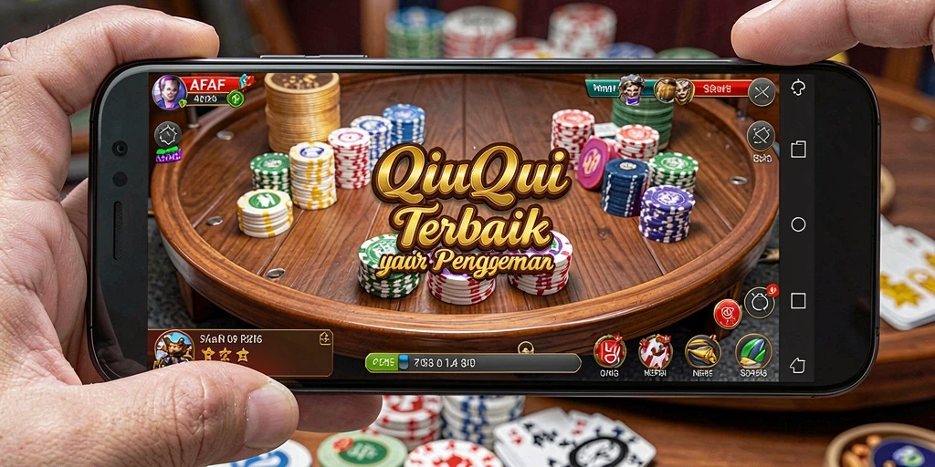 Tampilan seru gameplay AFAF dalam suasana QiuQiu.