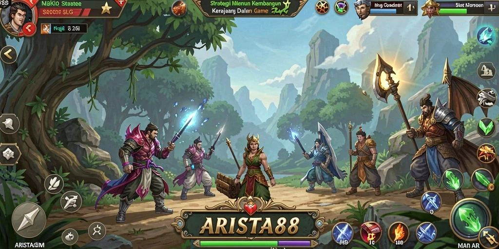 Tampilan permainan ARISTA88 yang menarik dan penuh strategi.