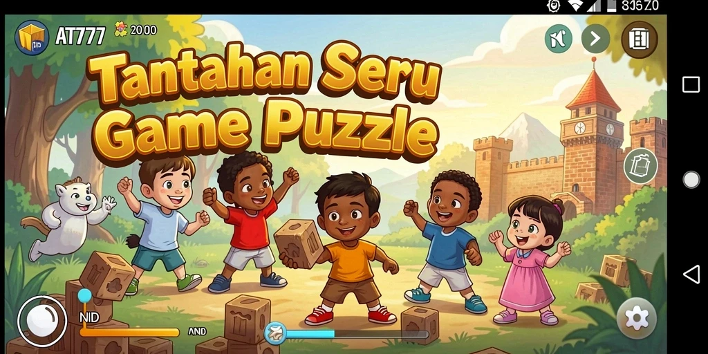 Gameplay menantang di AT777 dengan berbagai teka-teki menarik.