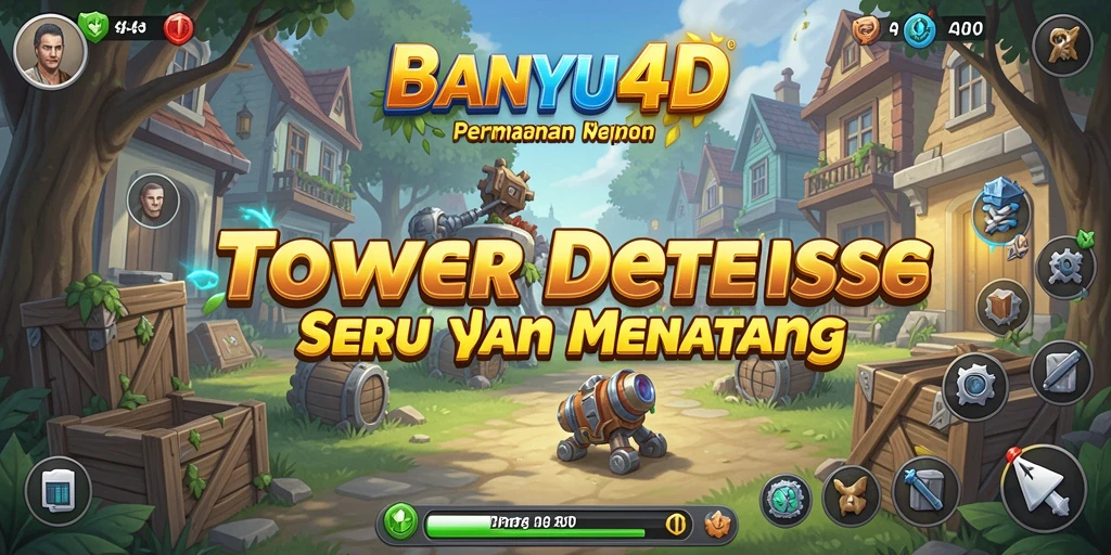 Gameplay menarik dari BANYU4D di Tower Defense.