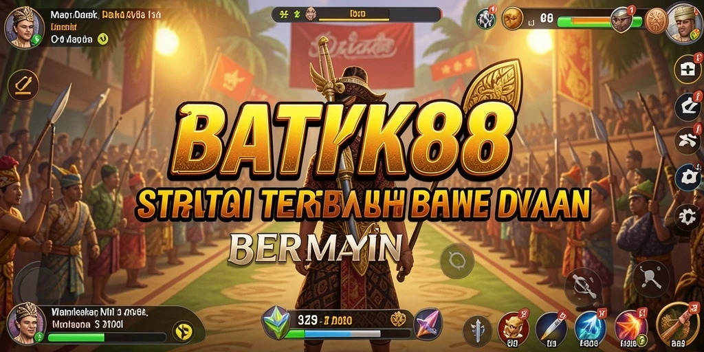 Tampilan gameplay menegangkan dalam <strong>BATIK88</strong> dengan strategi yang mendebarkan.