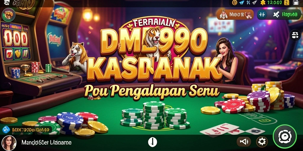 Tampilan menarik dari permainan Kasino DMD999 yang seru dan mendebarkan.