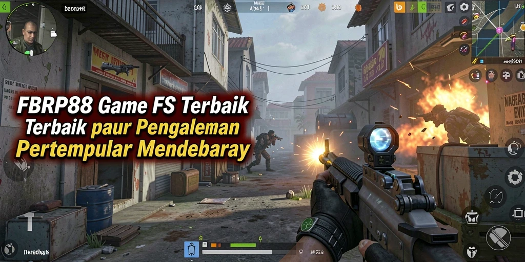 Screenshot gameplay FBRP88 yang menunjukkan aksi tembak-menembak seru.