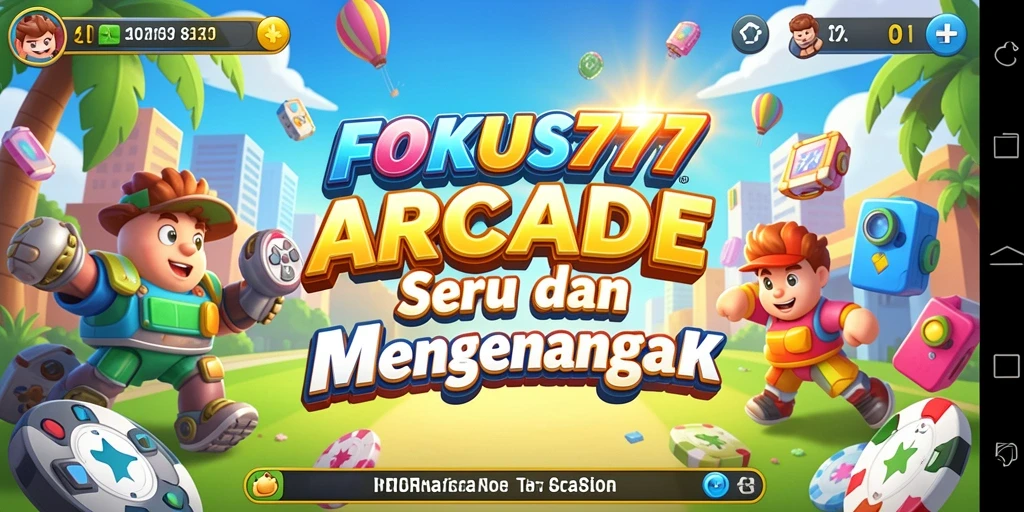 Tampilan gameplay seru FOKUS777 dengan tantangan menarik.