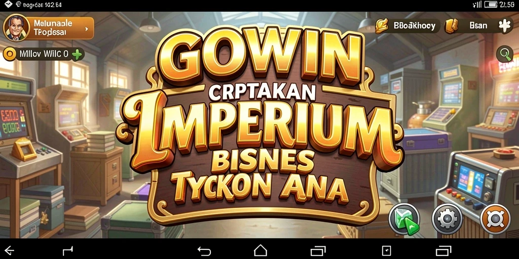 Screenshot GOWIN menampilkan aksi gameplay Tycoon yang seru.