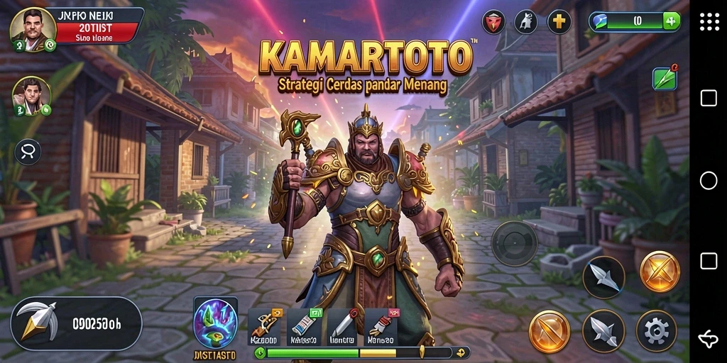 Tampilan gameplay strategi yang mendebarkan di KAMARTOTO.