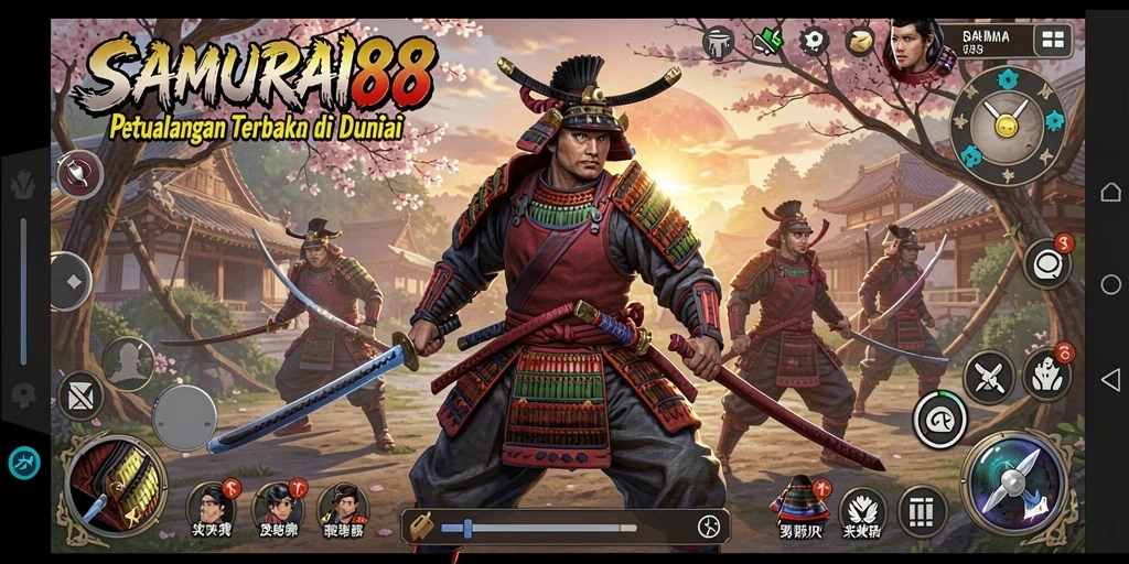 Gameplay mendalam dalam dunia Open World samurai.