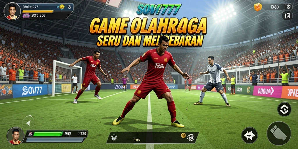 Tampilan gaya permainan SOV777 yang seru dan kompetitif.
