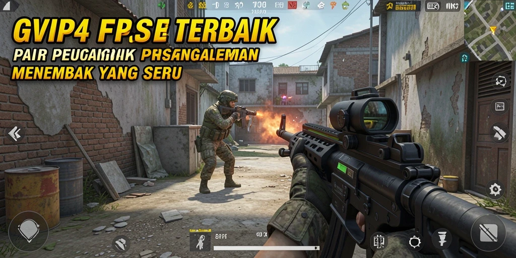 Gameplay seru dengan grafik menawan di SVIP4.