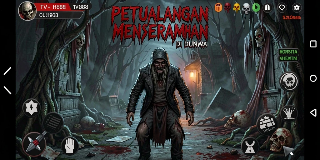 Gameplay menakutkan dalam TV888 yang penuh ketegangan dan misteri.